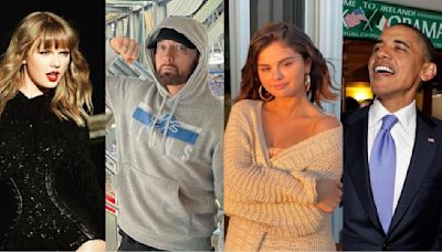 7 Celebrities Who Are as Famous as Their Favorite NFL Teams Ft Taylor Swift, Selena Gomez, Eminem and More