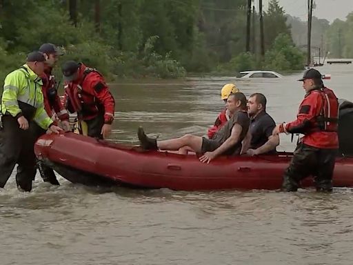 Houston area facing 'catastrophic' flood conditions as severe weather pummels Texas