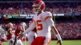 Patrick Mahomes is seen as favorite to win MVP award at midway point of NFL season