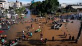 極端天氣更頻繁！ 巴西洪災已奪90命 機場成汪洋、客機如孤舟│TVBS新聞網