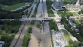 Video: Drone footage shows scale of Don Valley Parkway flooding in Toronto