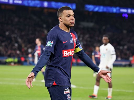Kylian Mbappe 'has not trained for weeks' - and faces brutal omission from PSG cup final squad: report