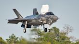 Wild video shows F-35B jet crashing and skidding in botched vertical landing, forcing the pilot to eject