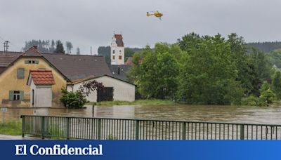 Casi la mitad de Alemania, en alerta por las inundaciones que bloquean el país