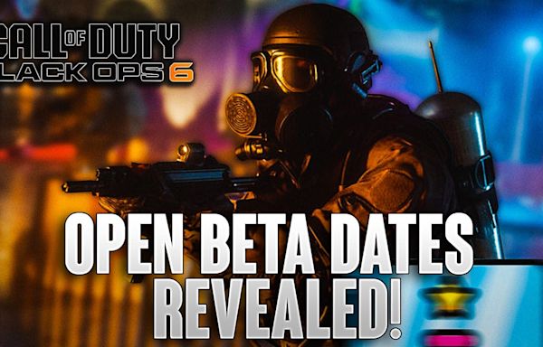 Call Of Duty: Black Ops 6 Open Beta Dates Revealed