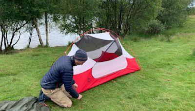 I went car camping with friends and brought only ultralight backpacking gear – I think I had more fun