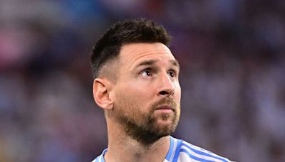 Por qué no juega Lionel Messi con la selección argentina hoy