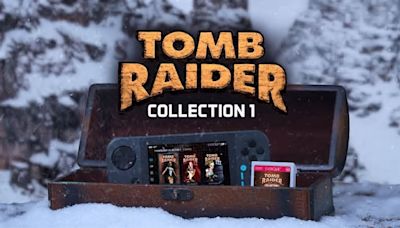 Evercade anuncia su primera colección Giga Card: así es Tomb Raider Collection 1, el recopilatorio de las primeras aventuras de Lara Croft