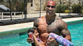 Dwayne 'The Rock' Johnson Fishes for Mermaids with Daughter Tiana on Fourth of July