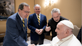 Siena President meets with Pope Francis