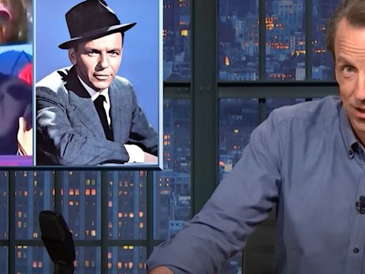 Seth Meyers Calls Utter B.S. On Donald Trump's Frank Sinatra Anecdote