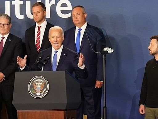 Joe Biden calls Volodymyr Zelensky 'President Putin'