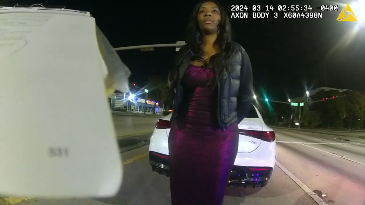 Bodycam footage show officers pulling over Miami Gardens Police sergeant charged with DUI - WSVN 7News | Miami News, Weather, Sports | Fort Lauderdale