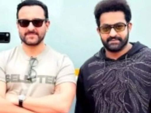 ‘Devara’ stars Jr. NTR and Saif Ali Khan try their hand at Punjabi and Bhojpuri - Times of India