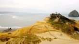 California man dies after falling from rocky bluff on Oregon coast, getting swept into ocean