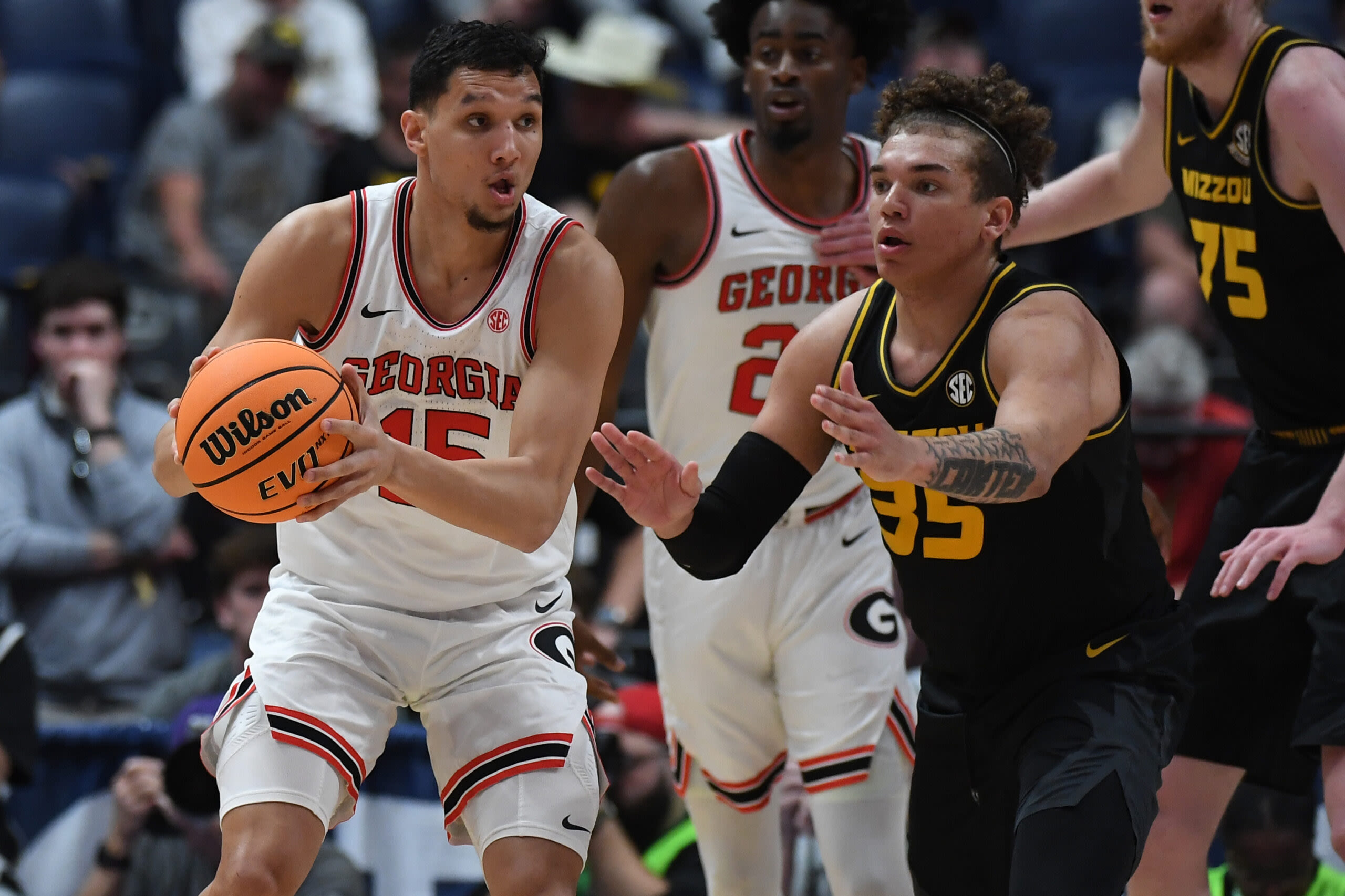 UGA basketball’s RJ Melendez transfers to SEC school