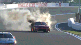 This Is The Most Casual Possible Exit From A Burning Stock Car