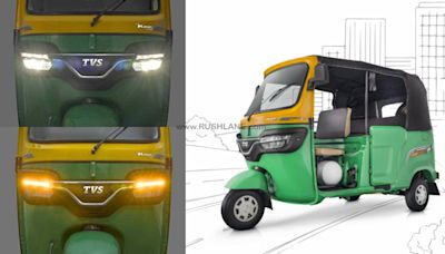 TVS King Rickshaw Updated With LED Headlight - First In Segment?