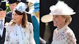 Carole Middleton in Self Portrait Roses, Duchess Sophie in Daisy Appliqués and More Florals Dresses at Royal Ascot