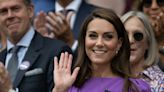 Kate Middleton Wore A $1,700 Lilac Dress For Her Second Public Appearance This Year
