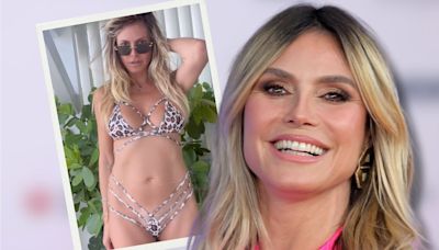 Liebesurlaub mit Tom Kaulitz - Heidi Klum: Sexy Catwalk in winziger Leoparden-Bikini-Hose