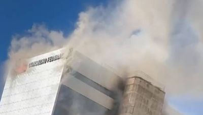 Prédio da OAB em Brasília é atingido por incêndio; veja vídeo