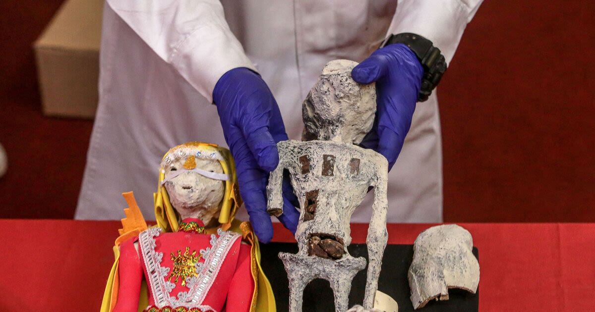 Mummified 'alien corpses' uncovered as DNA tests 'prove they aren't human'