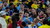 Vídeo: mãe de jogador do Uruguai desmaia após confusão em jogo da Copa América