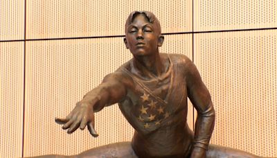 Montgomery County honors hometown Olympian Dominque Dawes with statue