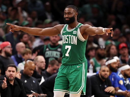 Jaylen Brown named NBA Finals MVP after leading Celtics past Mavericks for first title since 2008