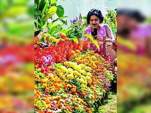 Lalbagh flower show to celebrate Dr Ambedkar | Bengaluru News - Times of India