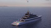 This Sleek New 350-Foot Superyacht Has a Pool That Runs Over Two Decks