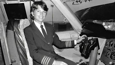 She flew a record-breaking US flight, but it was kept secret for years