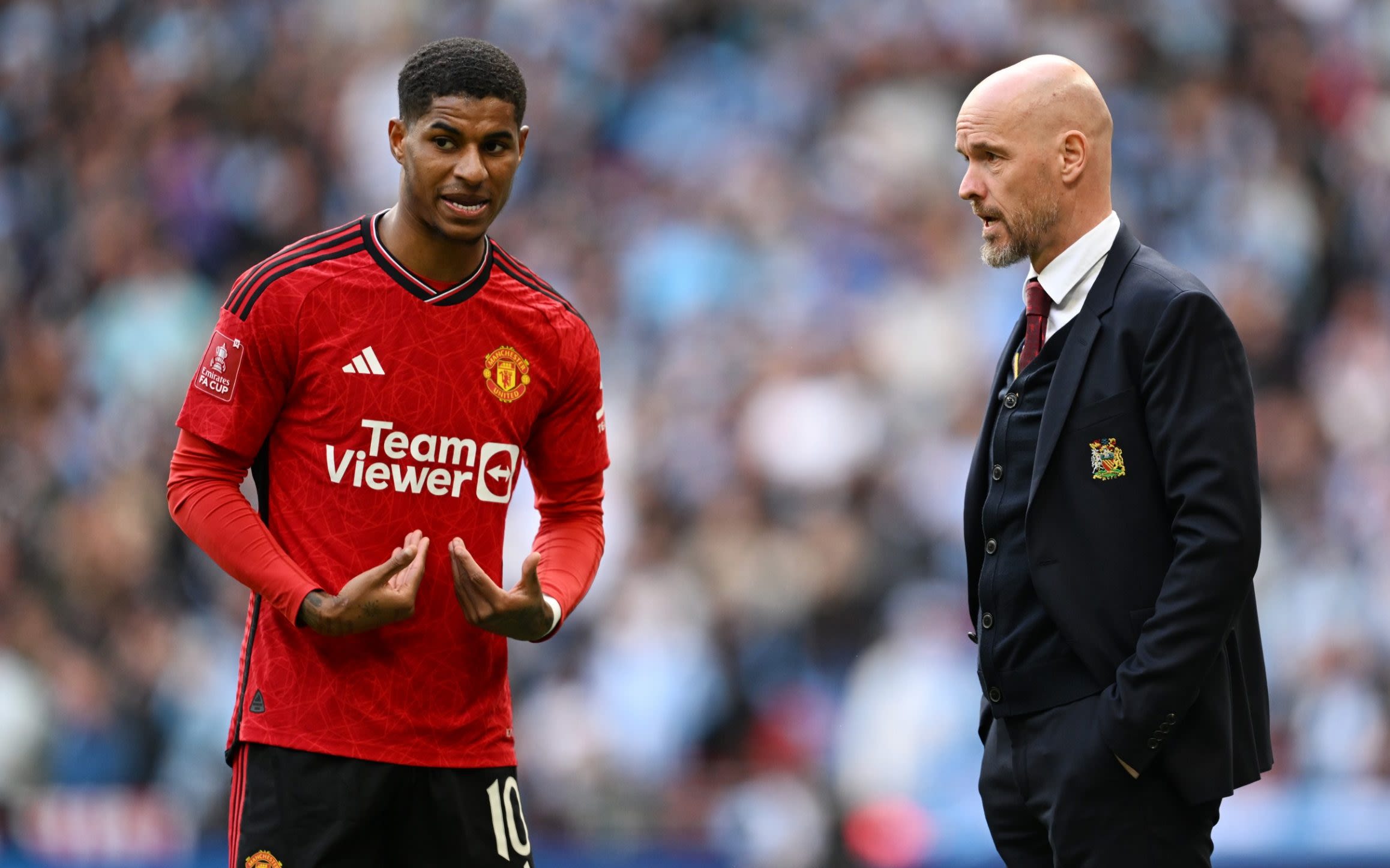 Manchester United will listen to offers for almost every player – including Marcus Rashford