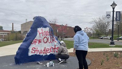 ‘Dozens of police’ arrest Pro-Palestinian protesters at UConn; CT senator calls for president to defend students’ First Amendment rights