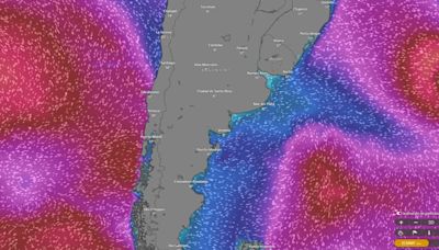 En tiempo real: seguí la trayectoria del ciclón extratropical en Chile - Diario Río Negro