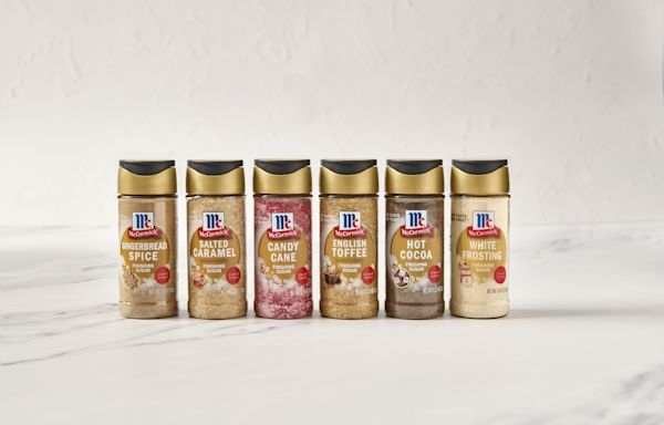 Sweeten The Season With McCormick's New Holiday Finishing Sugars Collection