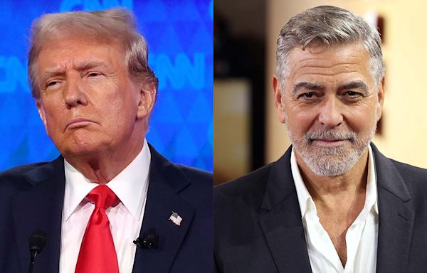 Donald Trump Slams George Clooney Over His Biden Op-Ed: “Get Out of Politics”