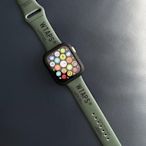 現貨熱銷-WTAPS表帶適用Apple Watch SE軍綠iwatch 1 2 3 4 5 6代蘋果手表爆款