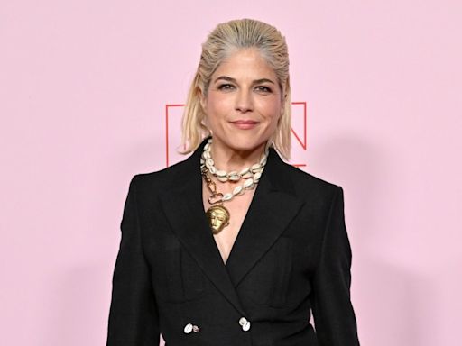 Selma Blair Walks 2024 Fashion Trust Awards Red Carpet Without Her Cane