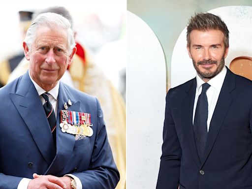 King Charles met with David Beckham after declining to see Prince Harry: report