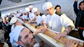 World record for longest handcrafted baguette broken in France