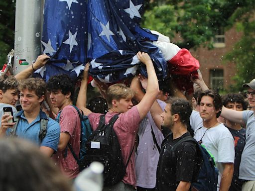 UNC frat brothers who defended US flag speak out: 'Deeply important to us'