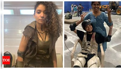 Anna Ben shares injury marks and experiences from 'Kalki 2898 AD' film set | Malayalam Movie News - Times of India