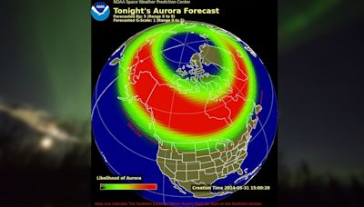 Northern lights forecast for DC, MD, VA: Will aurora borealis be visible Friday and Saturday?