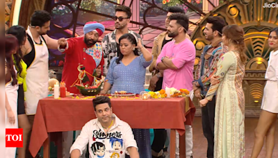 Aly Goni pens a heartfelt note as they wrap shooting for Laughter Chefs, Bharti Singh writes, 'Rula diya yaar' | - Times of India