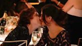 Timotheé Chalamet and Kylie Jenner Seen Sharing a Kiss at 2024 Golden Globe Awards