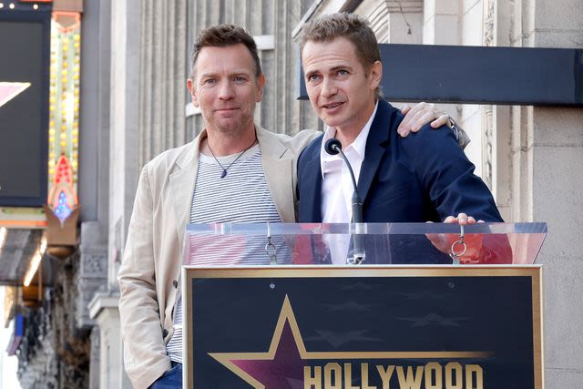 Hayden Christensen praises Ewan McGregor as 'the best Jedi Master' at Walk of Fame ceremony