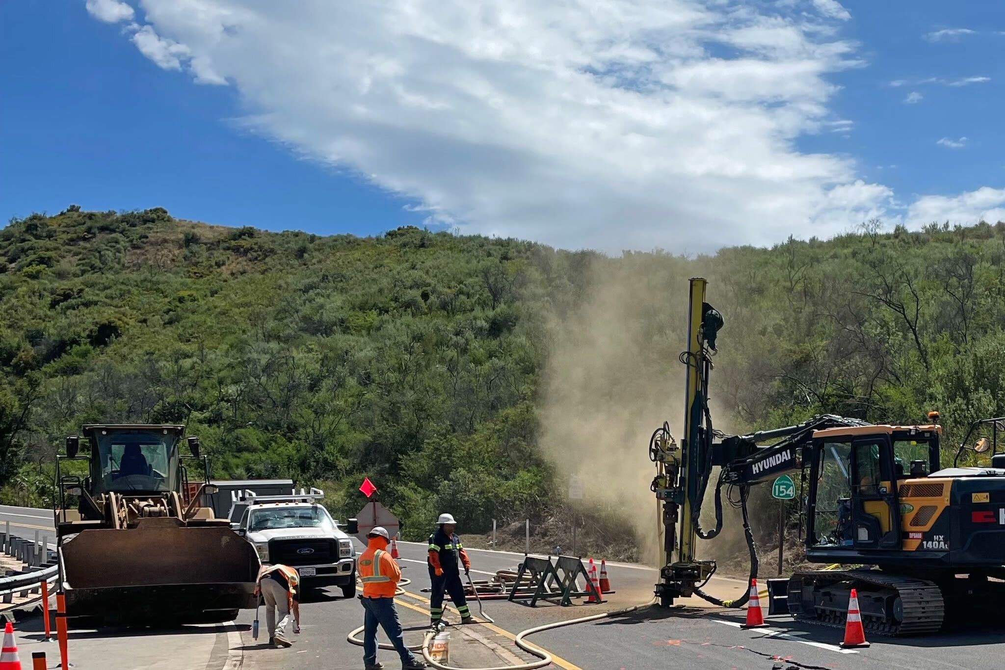 Cracks in road cause indefinite closure of scenic Calif. highway