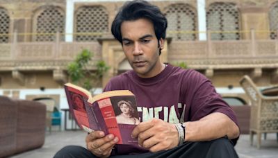 National Reading Day special| Rajkummar Rao: Reading a physical book is therapeutic